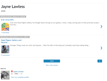 Tablet Screenshot of jaynelawless.blogspot.com