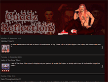 Tablet Screenshot of cuddzreflections.blogspot.com