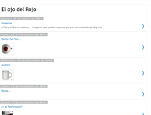 Tablet Screenshot of elojodelrojo.blogspot.com