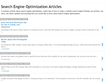 Tablet Screenshot of optimizationtips.blogspot.com
