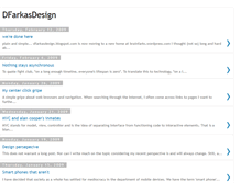 Tablet Screenshot of dfarkasdesign.blogspot.com
