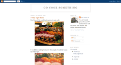 Desktop Screenshot of gocooksomething.blogspot.com