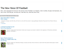 Tablet Screenshot of footballsnewvoice.blogspot.com