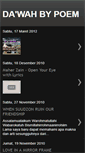 Mobile Screenshot of dawahbypoem.blogspot.com