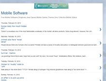 Tablet Screenshot of mobile-software-tips.blogspot.com