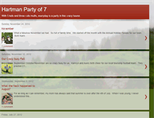 Tablet Screenshot of hartmanseven.blogspot.com