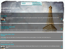 Tablet Screenshot of lapetitedemoiselle.blogspot.com