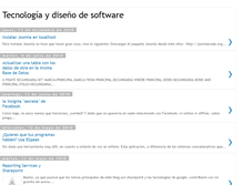Tablet Screenshot of blogdetecnologiaysoftware.blogspot.com
