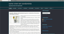 Desktop Screenshot of comoviveremcondominio.blogspot.com