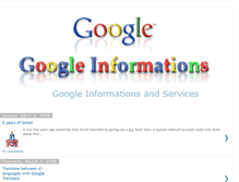 Tablet Screenshot of googleinforms.blogspot.com