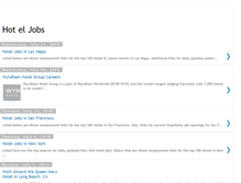 Tablet Screenshot of hot-el-jobs.blogspot.com