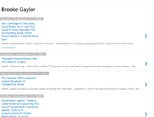 Tablet Screenshot of brookegaylor.blogspot.com