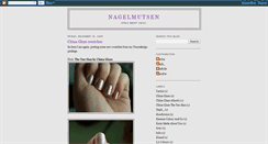 Desktop Screenshot of nagelmutsen.blogspot.com
