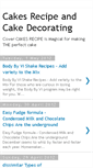 Mobile Screenshot of cakerecipebook.blogspot.com