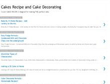 Tablet Screenshot of cakerecipebook.blogspot.com