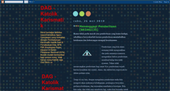 Desktop Screenshot of dag-katolik-karismatik.blogspot.com