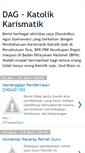 Mobile Screenshot of dag-katolik-karismatik.blogspot.com