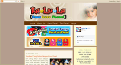 Desktop Screenshot of kaoslucu-flanel.blogspot.com