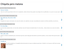 Tablet Screenshot of chiquitaperomatona.blogspot.com