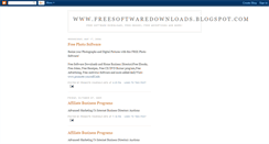 Desktop Screenshot of freesoftwaredownloads.blogspot.com
