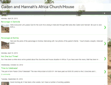 Tablet Screenshot of hannahsafricahouse.blogspot.com