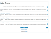 Tablet Screenshot of pricecheckbook.blogspot.com