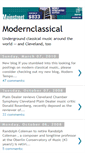 Mobile Screenshot of modernclassical.blogspot.com