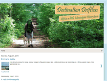 Tablet Screenshot of destinationdriftless.blogspot.com