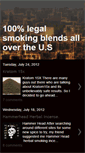 Mobile Screenshot of legalsmokingblends.blogspot.com