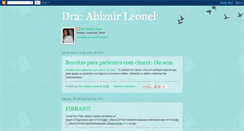 Desktop Screenshot of draabizairleonel.blogspot.com