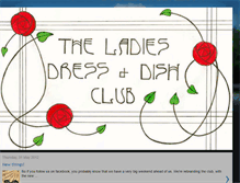 Tablet Screenshot of ladiesdressanddishclub.blogspot.com