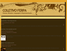 Tablet Screenshot of coletivoferpa.blogspot.com
