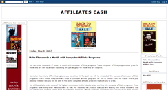Desktop Screenshot of affiliates-cash.blogspot.com