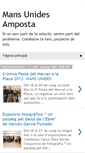 Mobile Screenshot of mansunidesamposta.blogspot.com