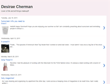 Tablet Screenshot of desiraecherman.blogspot.com