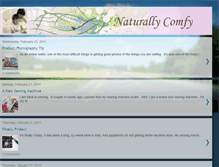 Tablet Screenshot of naturallycomfy.blogspot.com