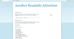 Desktop Screenshot of another-roadside-attraction.blogspot.com