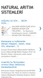 Mobile Screenshot of natural-aritim-sistemleri.blogspot.com