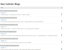 Tablet Screenshot of newcatholicblogs.blogspot.com