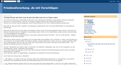 Desktop Screenshot of friedensforschung.blogspot.com
