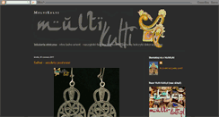 Desktop Screenshot of multikulti-galeria.blogspot.com