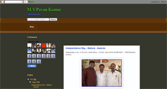 Desktop Screenshot of mvpkumar.blogspot.com