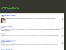 Tablet Screenshot of mvpkumar.blogspot.com