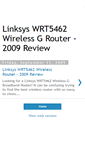 Mobile Screenshot of linksys-wrt5462-wireless-router-2009.blogspot.com