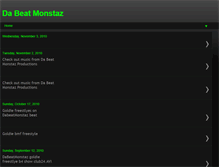 Tablet Screenshot of dabeatmonstaz.blogspot.com
