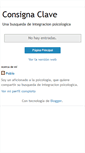 Mobile Screenshot of consignaclave.blogspot.com