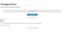 Tablet Screenshot of consignaclave.blogspot.com