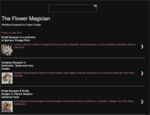 Tablet Screenshot of flowermagician.blogspot.com