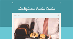 Desktop Screenshot of lifestyleovadia.blogspot.com