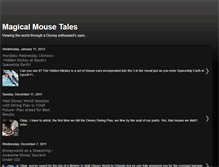 Tablet Screenshot of magicalmousetales.blogspot.com